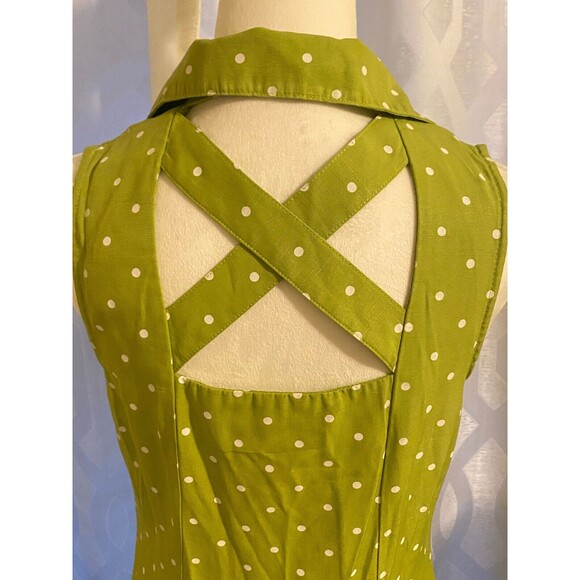 Retro Polka Dot Dress Size 6 - Picture 3 of 6